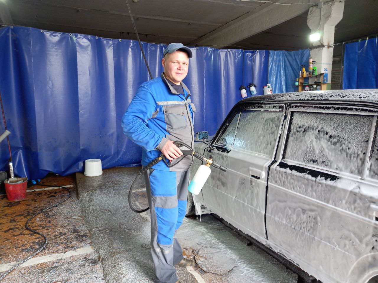 Экс-чемпион Удмуртии по мотокроссу открыл автомойку при содействии службы занятости