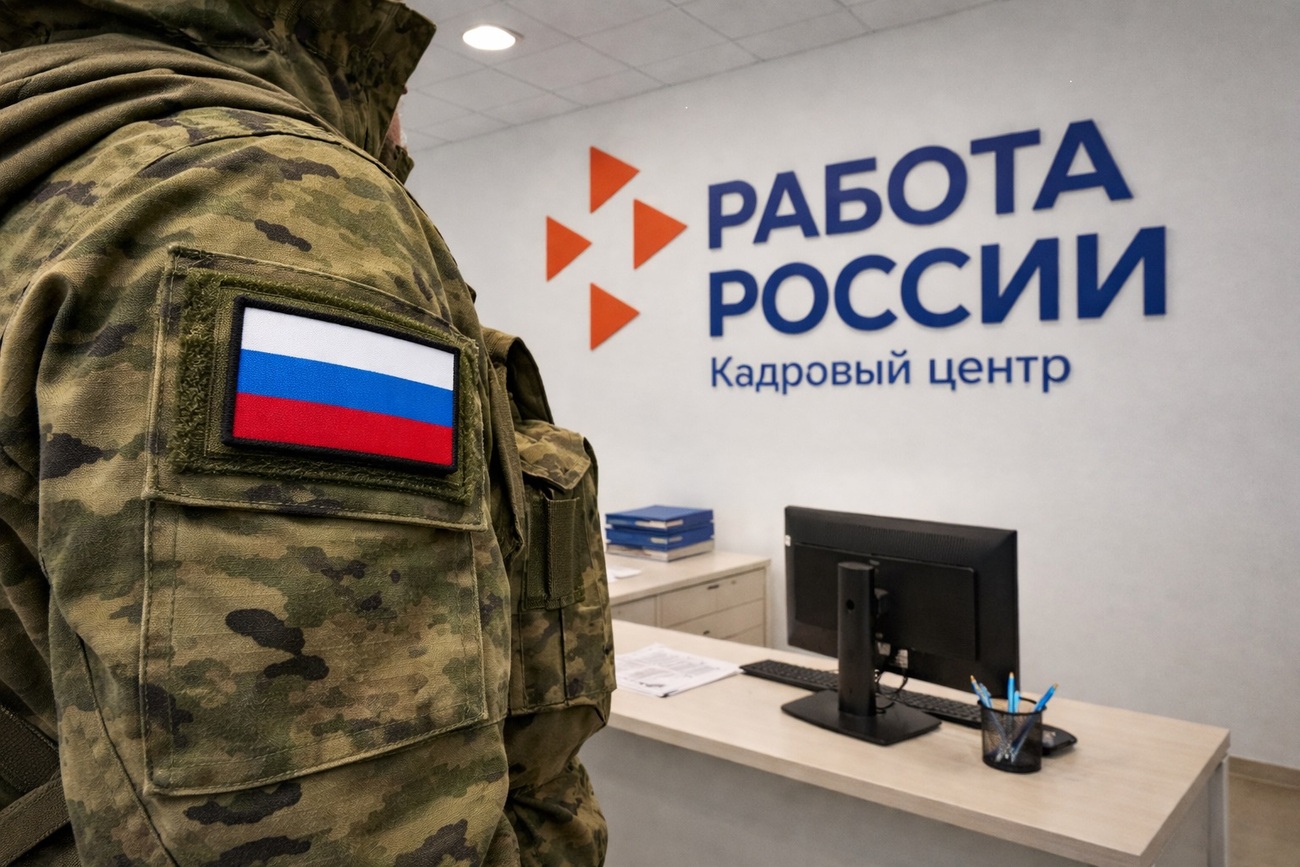 В 12 раз больше участников СВО нашли работу в первом полугодии благодаря Кадровому центру Калужской области